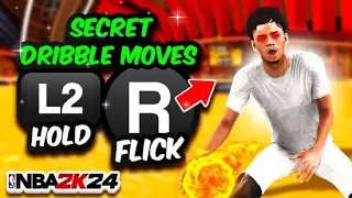 Secret DRIBBLE MOVES That 99% Of Comp Players DONT Want You To LEARN.. (BEST DRIBBLE MOVES 2K24)