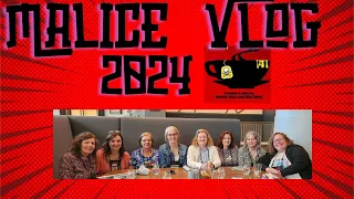 My 2024 Malice Domestic mystery book convention blog! #books #cozies #cozymystery #bookvlog