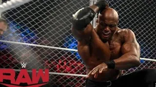 Bobby Lashley Vs Omos - Steel Cage Match - WWE Raw 16 May 2022 Highlights