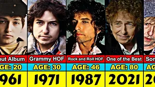 Bob Dylan Transformation From 0 to 83 Year Old