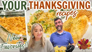 YOUR FAVORITE THANKSGIVING RECIPES THAT ARE NOW OUR FAVORITES TOO! SOME OF THE BEST RECIPES EVER!