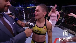 UFC 237: Jessica Andrade and Rose Namajunas Octagon Interview