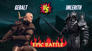 The Witcher's Ultimate Challenge: Geralt Faces Off Against Imlerith in an Epic Duel!