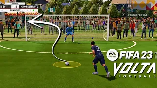 FIFA 23 VOLTA PENALTY SHOOTOUT - PSG vs MANCHESTER UNITED FIFA 23 Gameplay PS4 - MESSI vs RONALDO