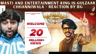 GULZAAR CHHANIWALA - WELCOME ( Official Video | Latest Haryanvi Song 2023 | Reaction By RG GIVEAWAY