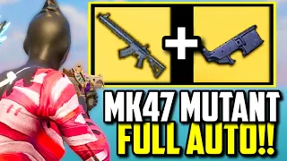 MK47 MUTANT WITH FULL AUTO ATTACHMENT!! | PUBG Mobile