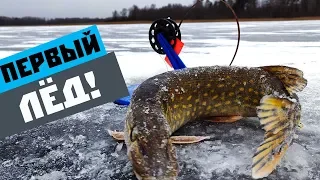 Рыбалка на жерлицы. Ловля щуки по первому льду.