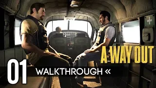 A WAY OUT | Part 1 - Vincent & Leo | Gameplay Walkthrough / No Commentary 【Full Game】