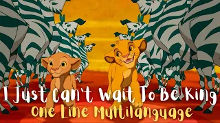 I Just Can't Wait To Be King | One Line Multilanguage (61 Versions)