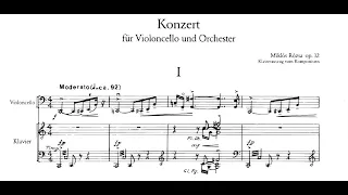 Miklós Rózsa, Cello Concerto Op.32 (audio+score)