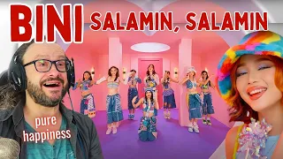 superb style! BINI : SALAMIN, SALAMIN official music video reaction