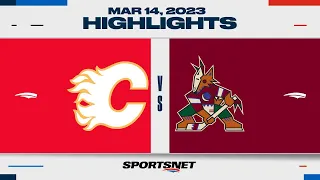 NHL Highlights | Flames vs. Coyotes - March 14, 2023