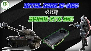 Intel Core i3-4160 and GTX 950 ||  Gaming tests in 2022  ||