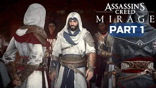 Assassin's Creed Mirage: Gameplay Walkthrough Part 1 [1440p 60FPS PC] No Commentary