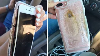 Cell Phone Charger Accident | Battery Explosion While Filming | ফোন চার্জে লাগিয়ে  ব্যবহারে দুর্ঘটনা