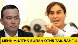 “МИЛТИҚ БЎЛСА МЕНИ ОТИБ ТАШЛАНГ” Сурхондарёда ўқитувчи вилоят ҳокимини аяб ўтирмади…