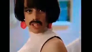 "I want to break free" scene from 2018 Bohemian Rhapsody