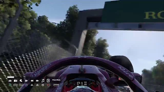 F1® 2018 massive AI CRASH