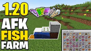 The Best 1.20.1 AFK Fish Farm For Minecraft