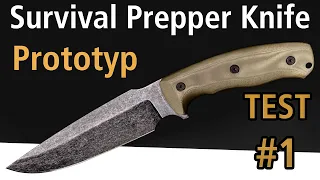 DAS Survival Mattin Messer im ersten Belastungstest! Hacken, hebeln und noch mehr mit dem SPK23!