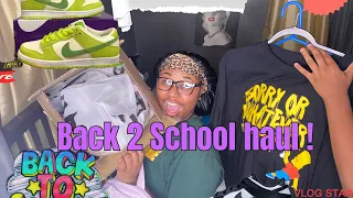 Back to School clothing haul: SHEIN, Fashion nova, flightclub, and MORE !💗