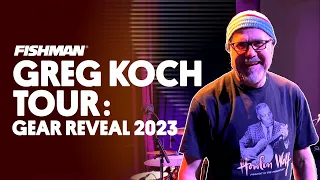 Greg Koch Tour Gear Reveal 2023