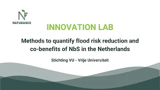 INNOVATION LAB | Methods to quantify flood risk reduction and co-benefits of NbS in the Netherlands