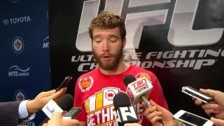 UFC 161: Mitch Clarke - Emotional post fight interview