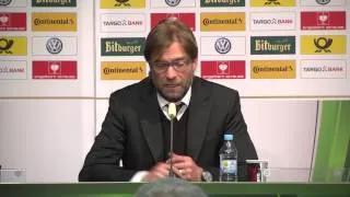 Jürgen Klopp: "Finale war Saisonziel" | Borussia Dortmund - FC Bayern München | DFB-Pokal