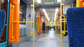 [100 Meter U Bahn am Stück] Die neuen VGF- U5 Wagen Mittelteile von Bombardier