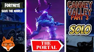 How To Solo The Storm King |  Canny Valley Questline | Fortnite Save The World (STW)