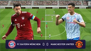 FC BAYERN MUNCHEN VS MANCHESTER UNITED | efootball pes 2022 online match