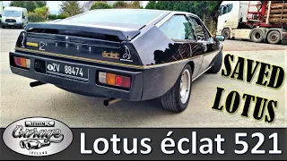 The BLACK ECLAT : The Car that nearly KILLED LOTUS