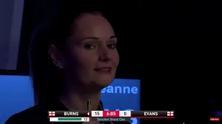 Ian Burns vs Reanne Evans | Snooker Shootout 2020