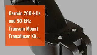 Garmin 200-kHz and 50-kHz Transom Mount Transducer Kit-15-Degree Beamwidth
