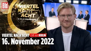 🔴 Viertel nach Acht – 16. November 2022 | u.a. mit Mario Lochner, Ahmad Mansour und Nena Brockhaus