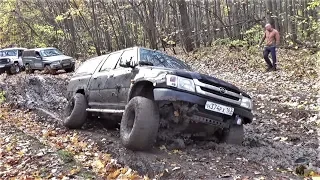 Самарская Лука 2018. От Рождествено до обеда. Gelandewagen, Нивы, Great Wall Deer, УАЗ.