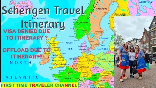 How to Create Itinerary for Schengen Tourist Visa Application|Tips for High Chance of Approval