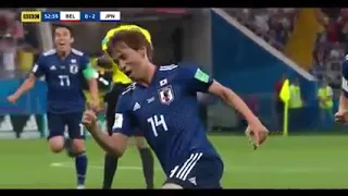 Summary of the match between Belgium and Japan 3-2 - Kharavih match - ► 2-7-2018 [Full HD screen]