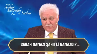 Sabah namazını kılmanın faziletleri... - Nihat Hatipoğlu ile Sahur 17. Bölüm