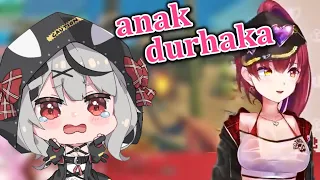 CHLOE BAGAIKAN ANAK DURHAKA BAGI MARINE..( vtuber / hololive sub indo )