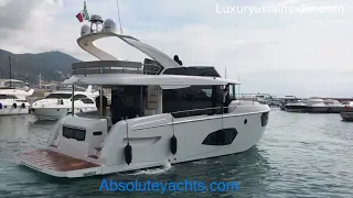ABSOLUTE YACHTS In-depth Walk Around Sea Trials NAVETTA 48, ABSOLUTE 50 FLY, ABSOLUTE 58 FLY