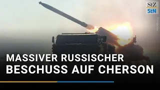 Heftiger russischer Beschuss auf Cherson | Ukraine will mehr Waffen von EU