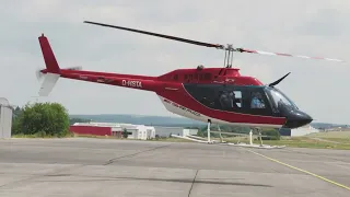 Bell 206B-3 JetRanger III Takeoff & Landing