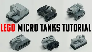 Lego Micro Tanks Tutorial - WIN ALL THESE TANKS!