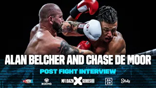 ALAN BELCHER AND CHASE DE MOOR IMMEDIATE POST FIGHT INTERVIEW