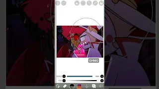 moment of lucifer and alastor #edit #art #trending #meme #tiktok  #hazbinhotel