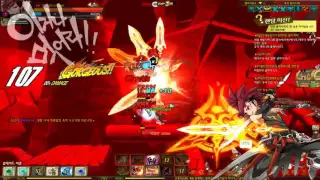 Infinity Sword Transcendence solo Dragon nest:Abyss (Elsword KR)(Oh yeah i'm back)