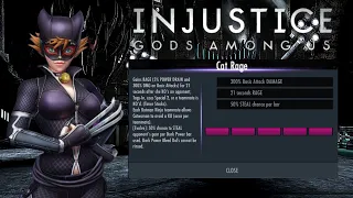All Moves/Special Attack- Catwoman Batman Ninja | INJUSTICE GODS AMONG US 3.4 (iOS and Android)