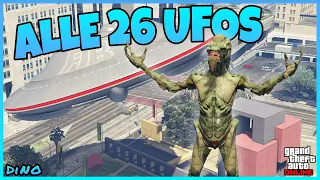 🛸 ALLE 26 UFO SCHATZSUCHE LOCATIONS in GTA ONLINE 🛸